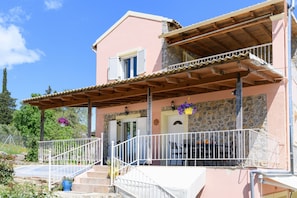 Villa, 2 Bedrooms, Smoking, Balcony | Exterior - Golden Villa Near Pelekas Village - Corfu (Corfu)