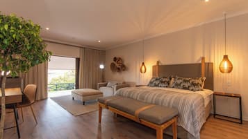 1 habitación, cubrecamas, minibar y decoración personalizada
