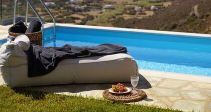 Heliades Villas-the Suite With Private Pool and View to Aegean Sea