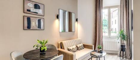 Apartment, 2 Schlafzimmer, Balkon, Stadtblick | Innenbereich