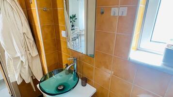 复式房, 1 间卧室, 阳台, 城市景观 | 浴室