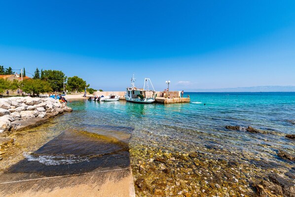 Shared Dormitory, 1 Bedroom, Smoking, Patio | Beach - Caravan Near the sea 6 (Preko)