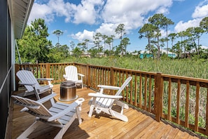 House, 3 Bedrooms, Balcony, Garden View | Terrace/patio