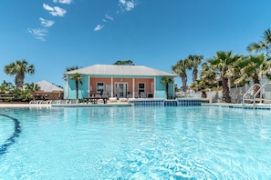 House, 3 Bedrooms, Balcony, Garden View | Pool | Outdoor pool