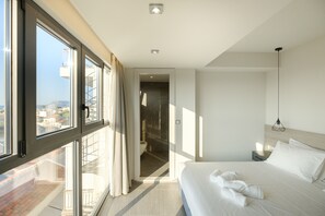 Deluxe-Apartment | 1 Schlafzimmer, individuell dekoriert, Verdunkelungsvorhänge