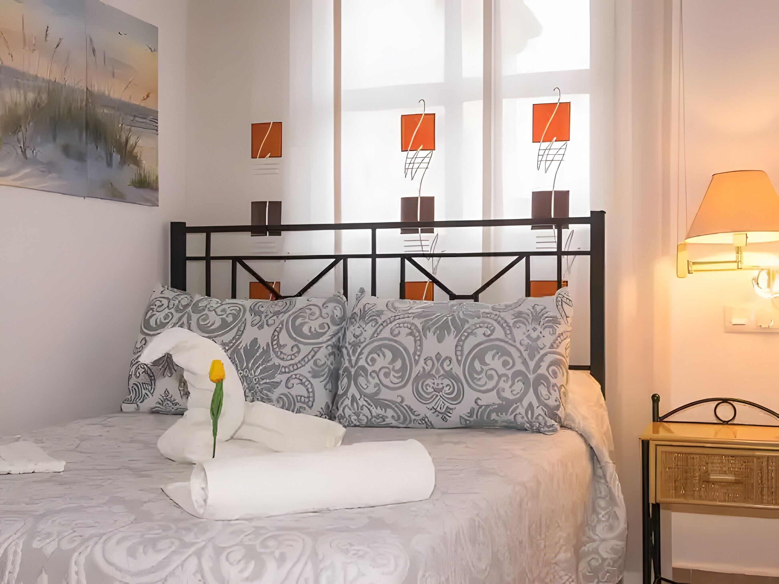 2 habitaciones, wifi gratis y ropa de cama 