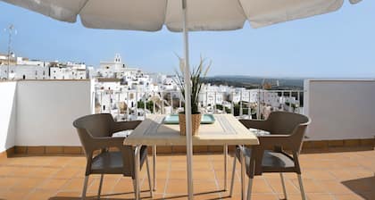 Ferienwohnung '"La Fuente" mit Bergblick, privater Terrasse und Klimaanlage