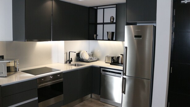 Appartement, 1 slaapkamer, uitzicht op de stad | Interieur