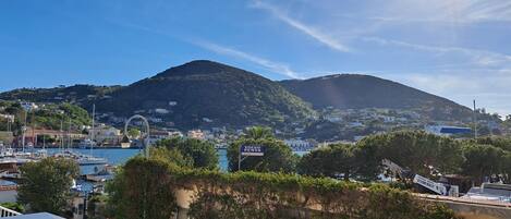 Blick von der Unterkunft