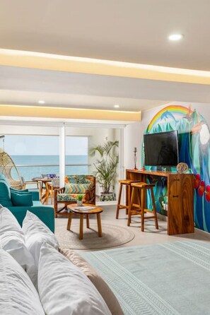 Smart TV - Harbor 3008 Amazing beach front romantic vacation home by Moikkarentals (Puerto Vallarta)