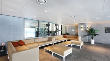 Indoor pool, outdoor pool