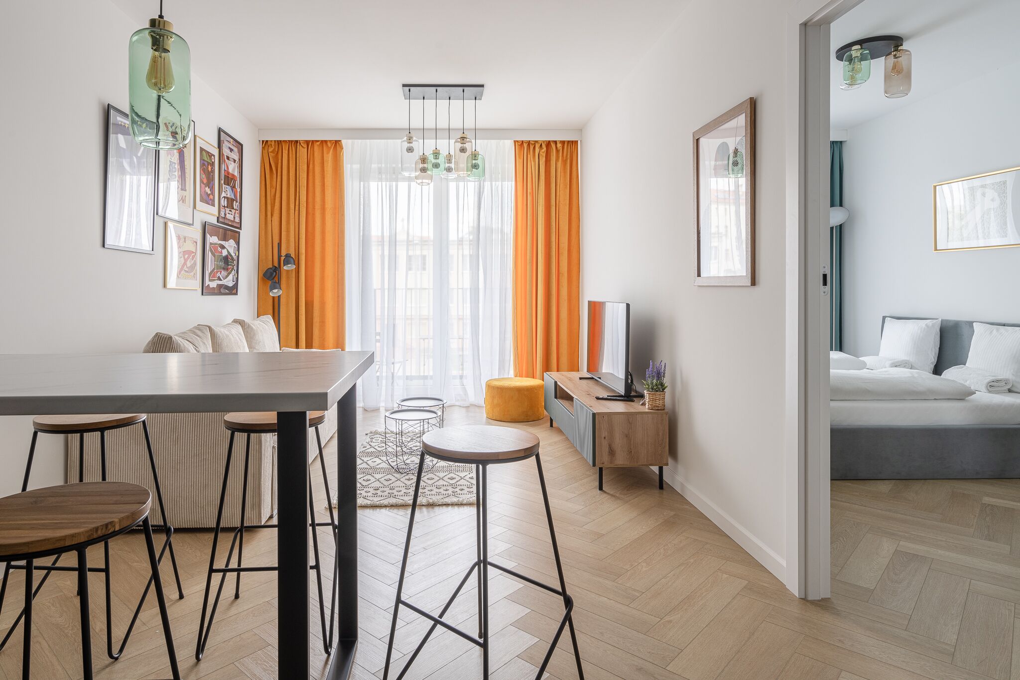 Comfort-huoneisto | Oleskelualue | Taulutelevisio