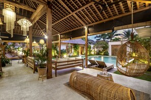 Deluxe Villa, Private Pool, Pool View | Living area - Villa Nabi by Alfred in Bali (Seminyak)