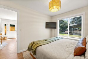 1 chambre, fer et planche à repasser, Wi-Fi gratuit, draps fournis