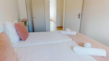 2 bedrooms, iron/ironing board, free WiFi, bed sheets