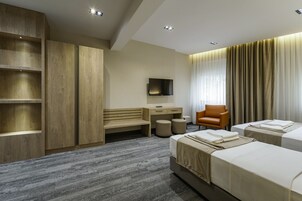 Business-Suite | Schreibtisch, schallisolierte Zimmer, kostenloses WLAN, Bettwäsche