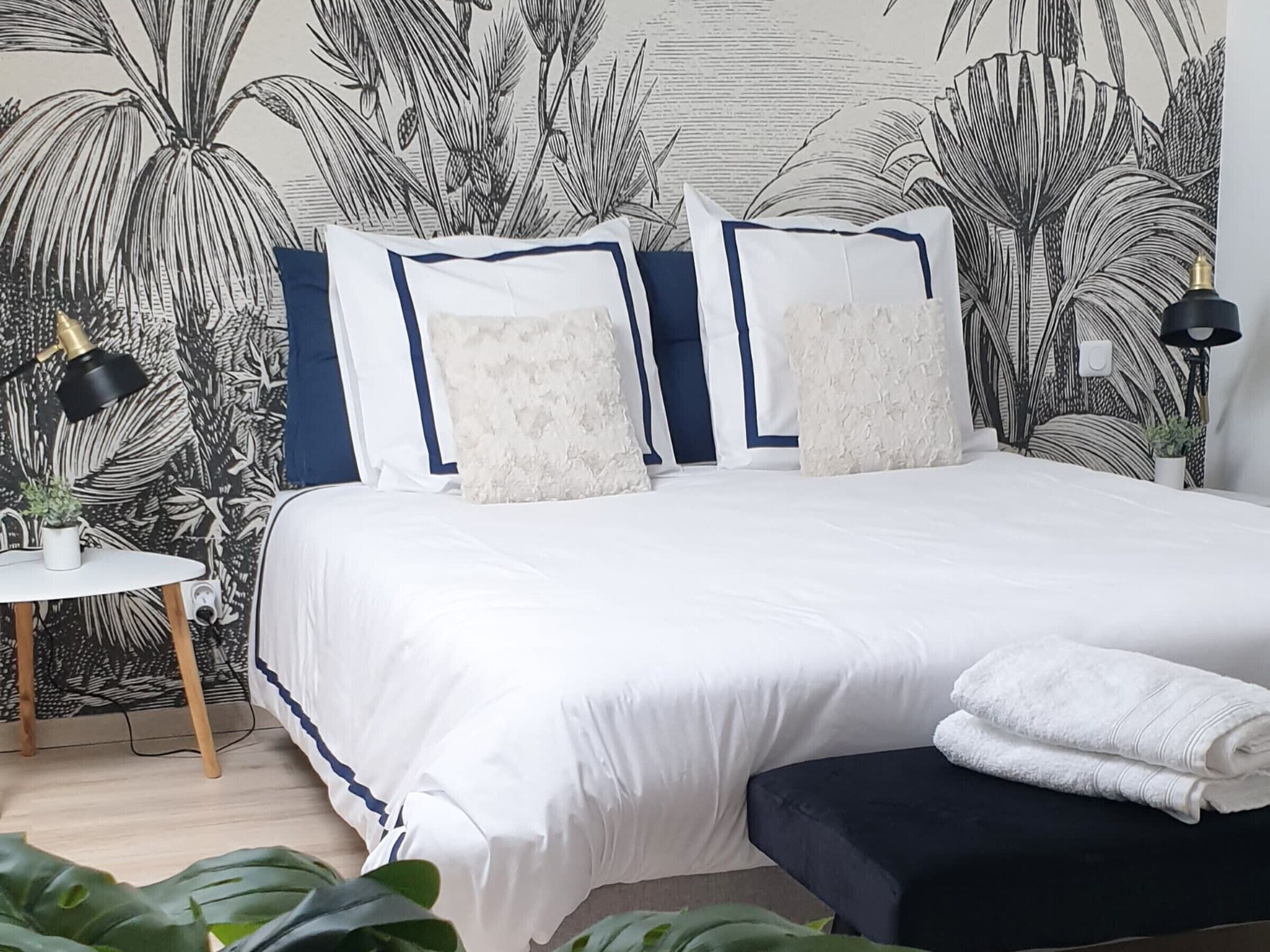 3 chambres, Wi-Fi gratuit, draps fournis