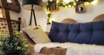 Gßte pittoresque avec nature, Wi-Fi, BBQ et terrasse privée