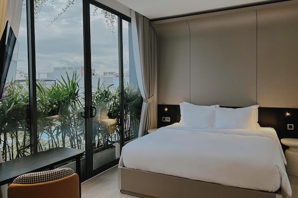 1 habitación, sábanas de algodón egipcio y ropa de cama de alta calidad