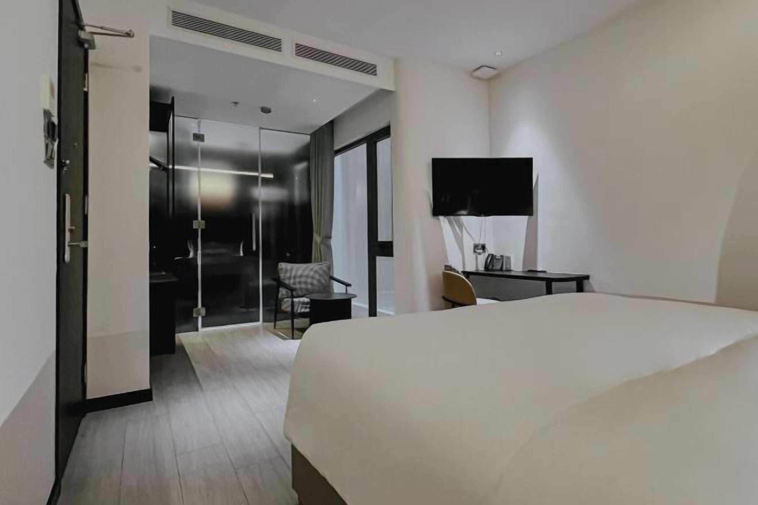 Egyptiske bomuldslagner, premium-sengetøj, minibar