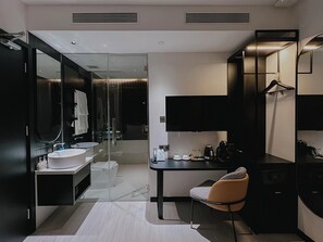 Kamar Basic | Dapur pribadi | Mesin espresso, mesin pembuat kopi/teh, dan ketel listrik