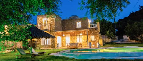 Villa - 3 sovrum - privat pool - utsikt mot trädgården | Exteriör