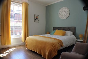 3 soverom, strykejern/-brett, wi-fi og sengetøy