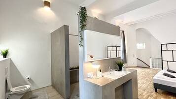 Assecador de cabells, tovalloles, sabó i paper higiènic