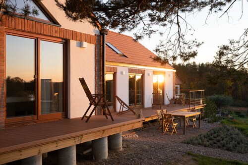 Modern Lodge set in Heart of the Masuria on the Great Masuria Lakes Trail