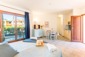 Apartment, 1 Bedroom, Balcony, Pool View | 1 bedroom - Tranquile Palau Green Village Studio Sleeps 2 With Child (Palau)