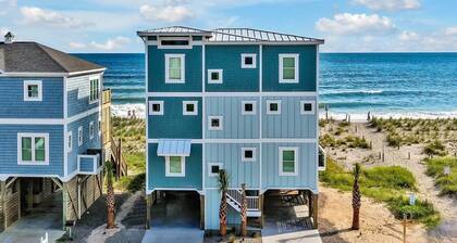 Brand New Construction-Oceanfront Home With Pool,Elevator,& Magazine