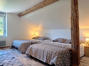 2 bedrooms, desk, iron/ironing board, bed sheets - La Filature, au Calme à 5mins de Gérardmer Centre (Rochesson)