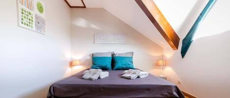 2 chambres, fer et planche Ă repasser, lit parapluie, Wi-Fi