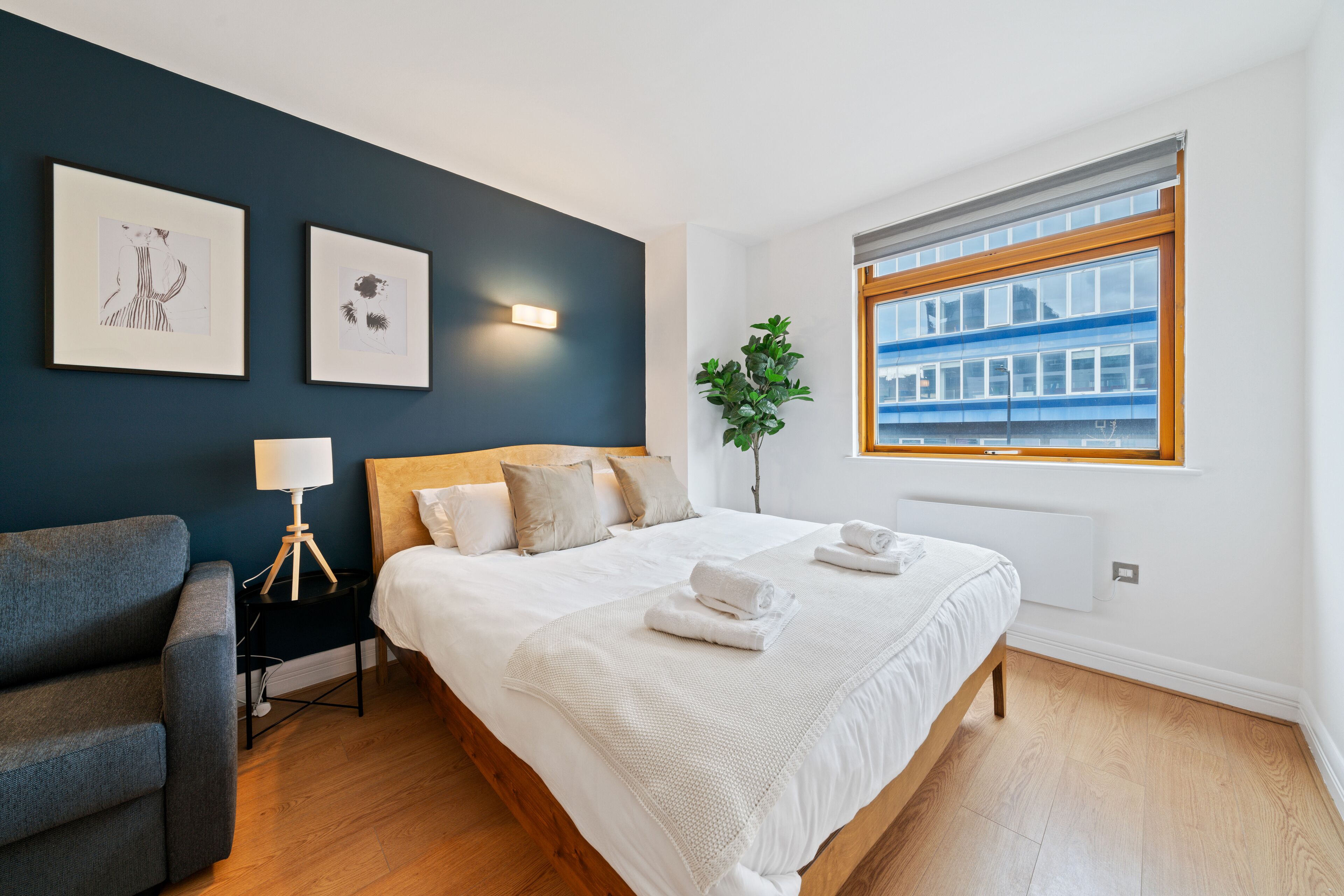 1 sovrum, strykjärn/strykbräda, resesäng och gratis wi-fi