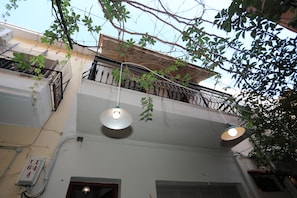 Majoituspaikan julkisivu