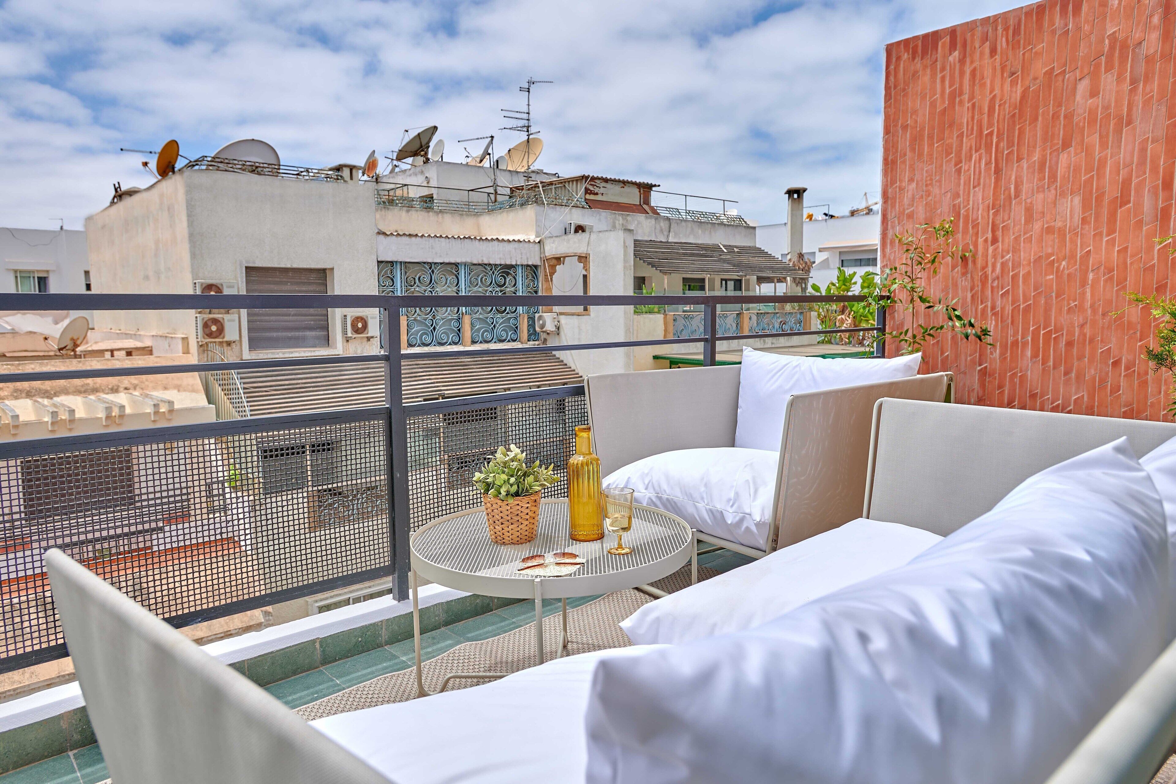 Appartement Majestueux | Terrasse/Patio