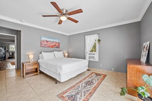 1 غرفة نوم ومكتب ومكواة/لوح كي وواي فاي