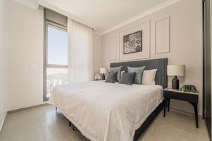 2 bedrooms, iron/ironing board, travel cot, WiFi