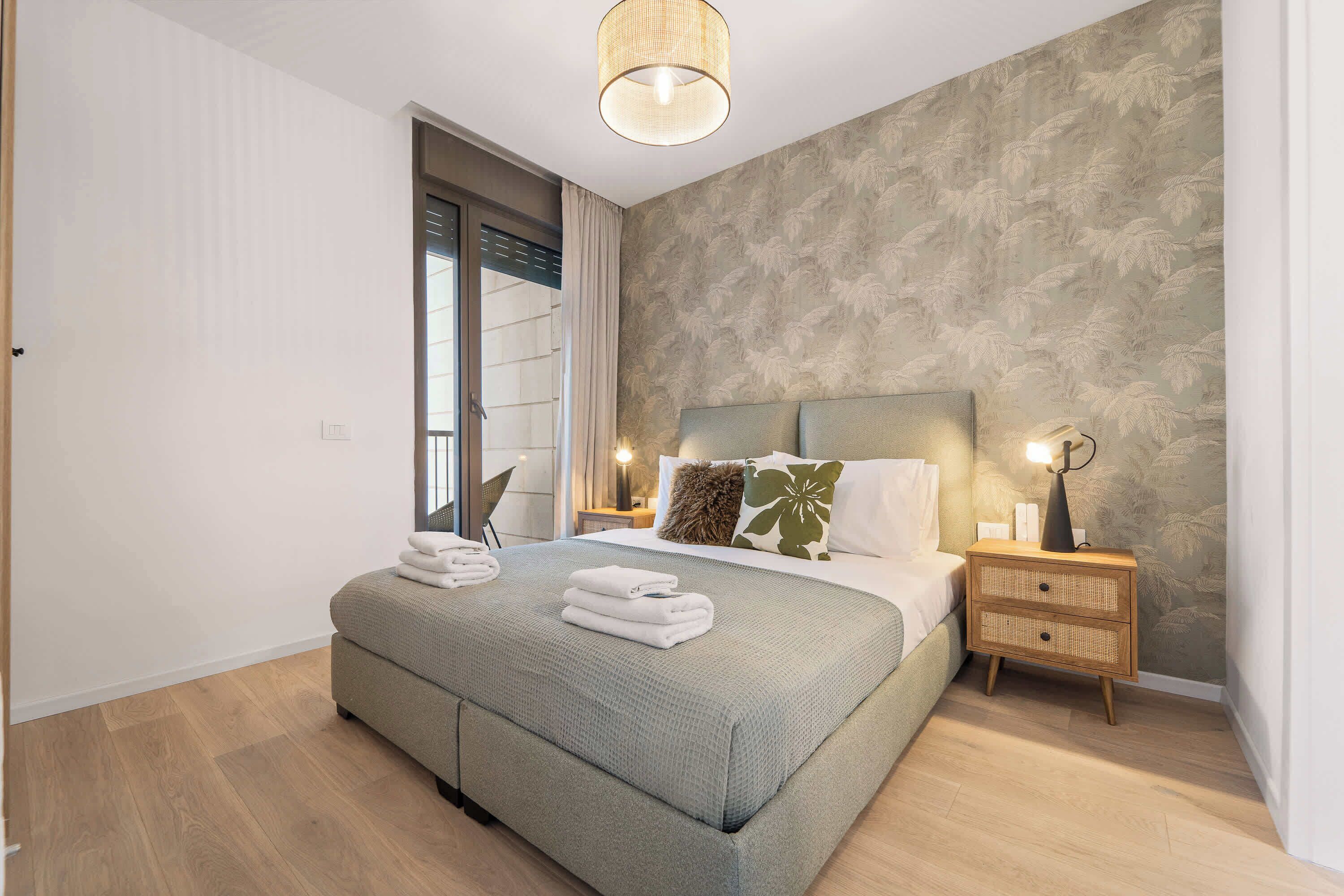 2 bedrooms, iron/ironing board, travel crib, WiFi