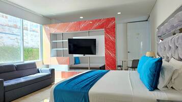 1 habitación, ropa de cama de alta calidad y minibar