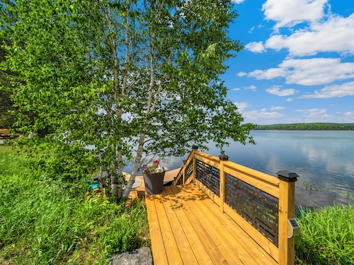 Waterfront family retreat.