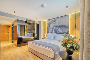 Literie hypoallergénique, minibar, coffres-forts dans les chambres