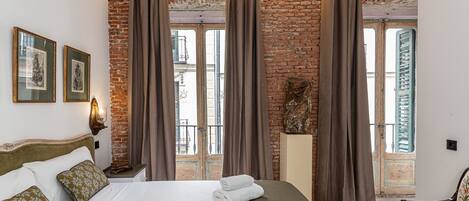 1 Schlafzimmer, BĂŒgeleisen/BĂŒgelbrett, kostenloses WLAN, BettwĂ€sche