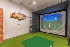 Interior - Luxury modern home with backyard and golf simulator! (Seaside)