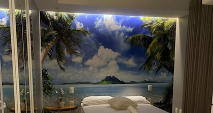 Apartamento Vista mar atrás da passarela