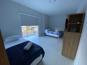 Standard Suite | Free WiFi, bed sheets - Pousada Ametista (Penha)