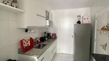 Apartamento familiar | Cocina privada | Frigorífico grande, microondas, horno y licuadora