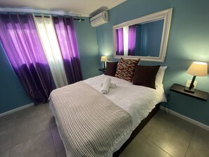 1 chambre, fer et planche Ă repasser, Wi-Fi, draps fournis