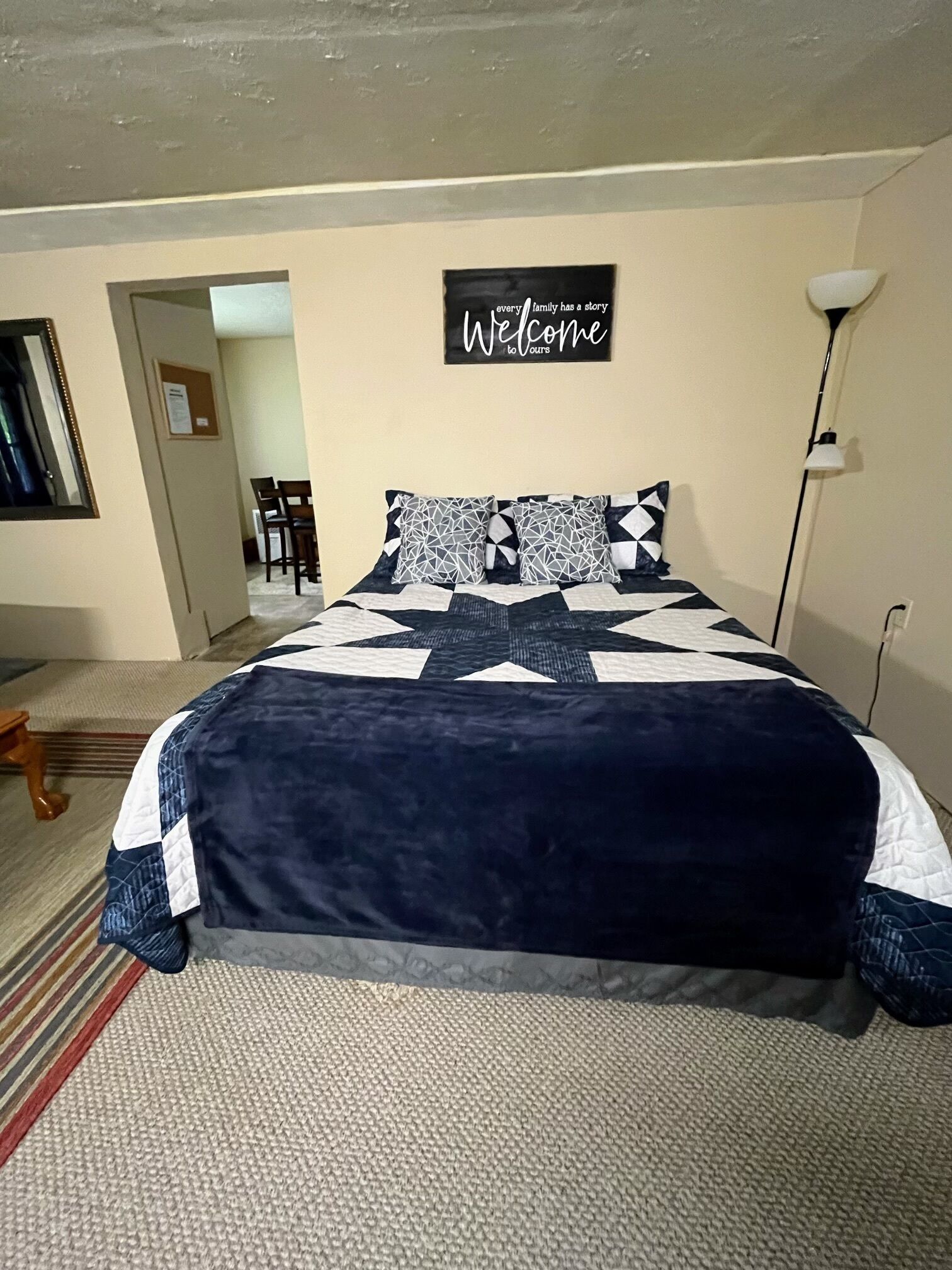 1 bedroom, WiFi, bed sheets