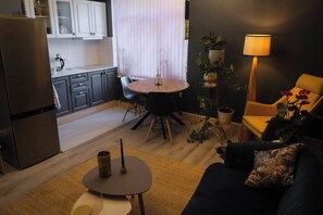 Living area - Freshly renovated place next to beautiful parks (Riga)